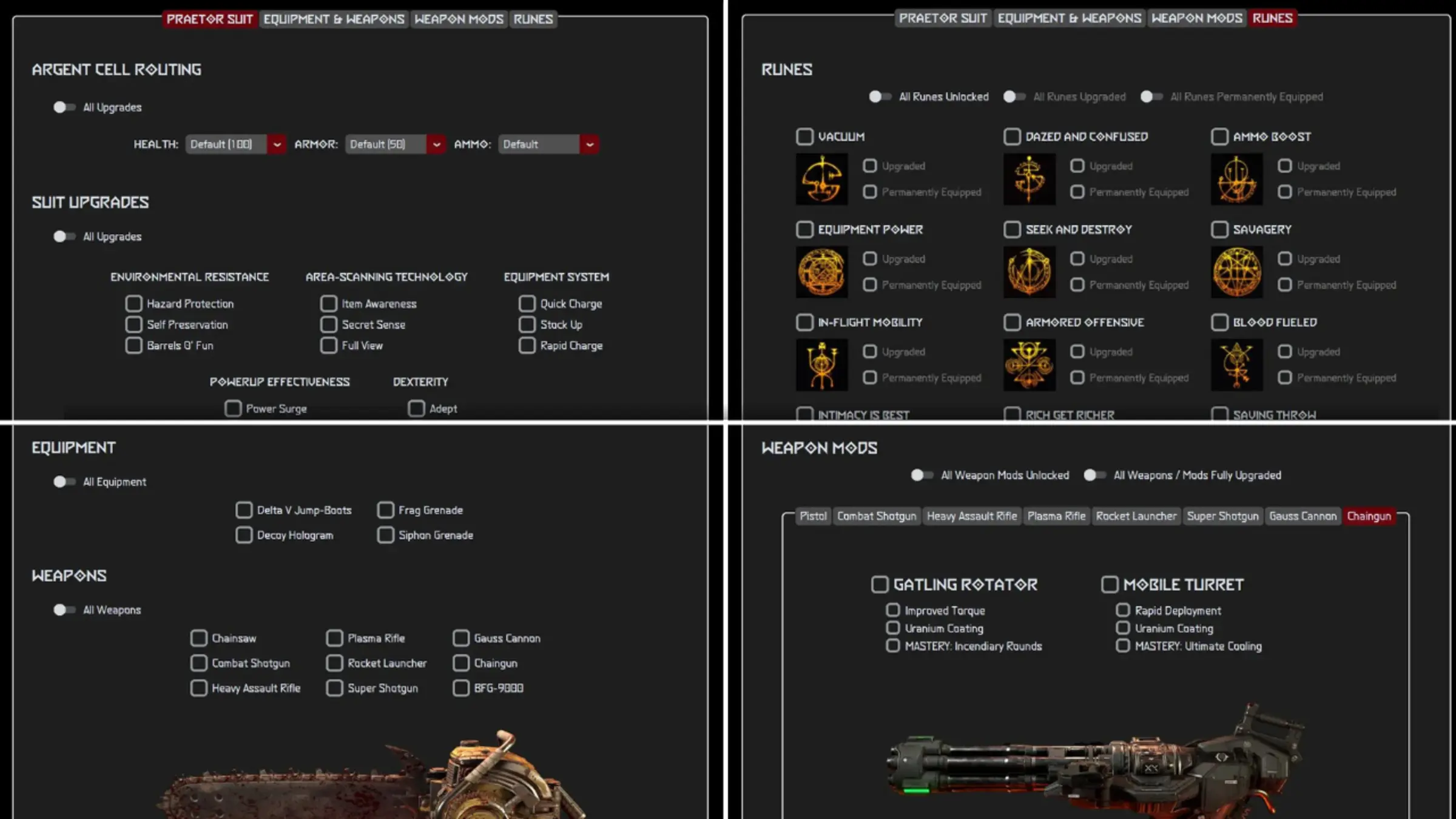 DOOM (2016) NewGame+ Customizer thumbnail